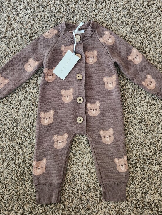 Jamie Kay Other - NWT Jamie Kay Marlow Knit Bear Onepiece